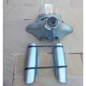 Genuine Triumph T20 Tiger Cub Original Fairing & Leg Shield Set Ready to Fit Made in England