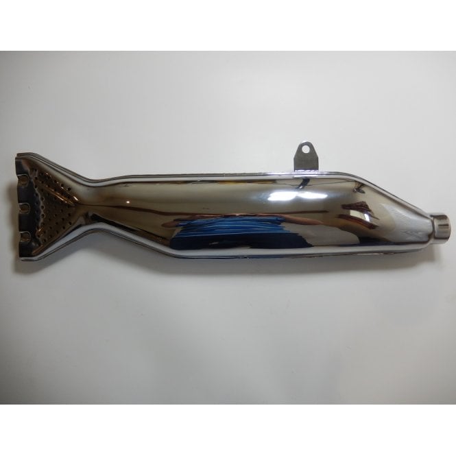Velocette Genuine Fishtail Standard Silencer Made in England by Co