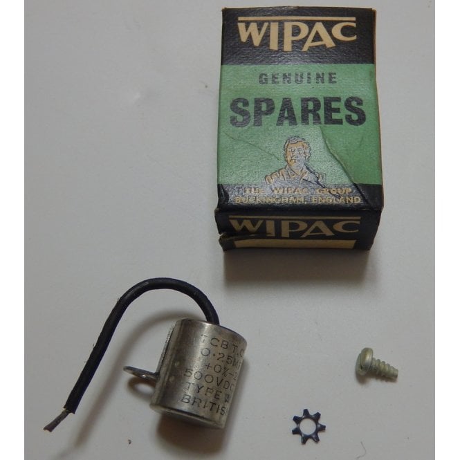 Wipac Genuine Condenser S1051 New Old Stock Type W560 Fits James & Francis Barnett