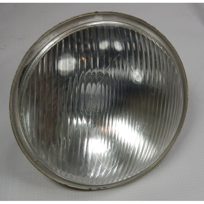 Headlamp Beam Unit for Classic Motorcycles 6 1/2" With Bulb Holders