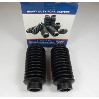 Triumph Heavy Duty T140, TR7, T20 Sports Cub Fork Gaiters for Classic Motorcycle 
