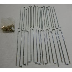 Honda Cub C90 Rear 36 Spoke & Nipple Set Spokes Excellent Quality