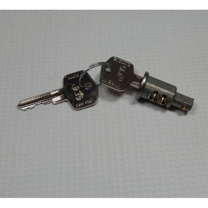 Ignition Lock barrel & 2 Keys Western Body Made in UK OEM No 82-6981