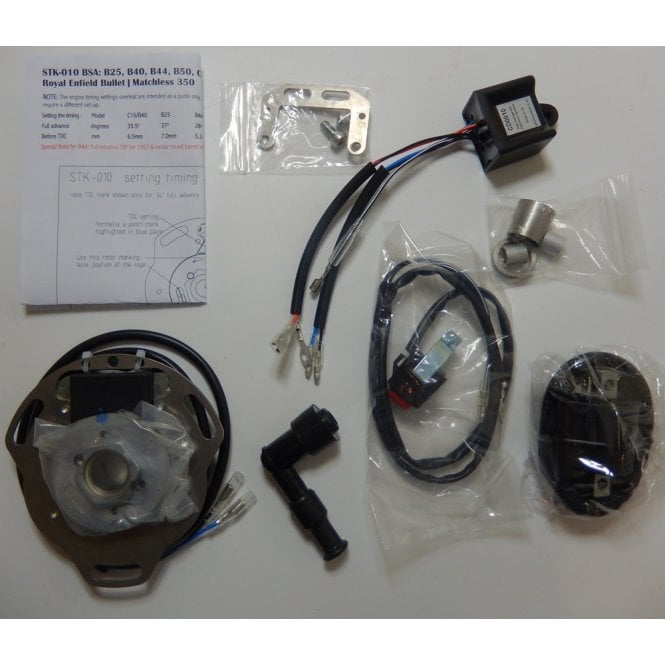 BSA Ignition only Stator Kit For B25, B40, B44, B50, C15, C12T Made in England