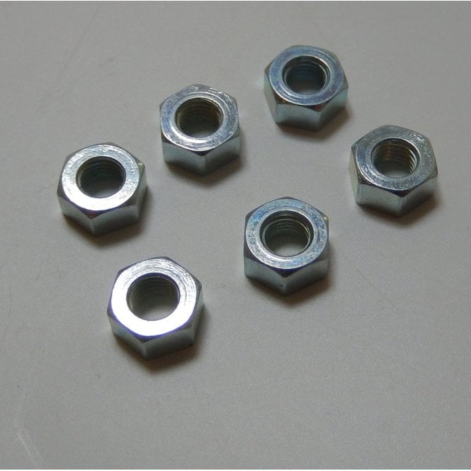 Imperial 5/16" Nuts UNF Thread Set of 6 Nuts UK Made OEM No 14-0302