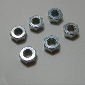 Imperial 5/16" Nuts UNF Thread Set of 6 Nuts UK Made OEM No 14-0302