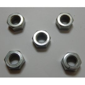 Imperial 7/16" Nuts Cycle Thread 26 TPI Thread Set of 5 Nuts UK Made