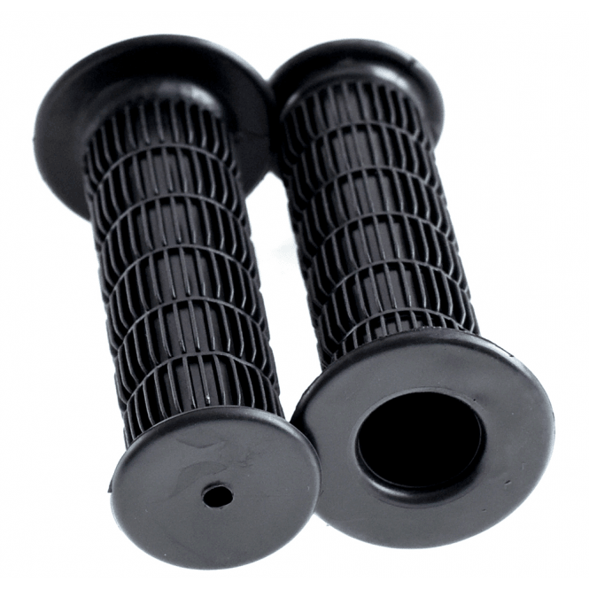 Kawasaki Classic Handle Bar Grips Sold as a Pair Black