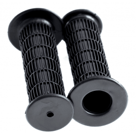 Kawasaki Classic Handle Bar Grips Sold as a Pair Black