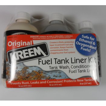 Kreem Original Fuel Tank Liner 3 Stage Ethanol Resistant Coating