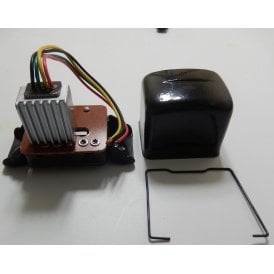 MCR2 6V Voltage Control Box With Up-Graded Internal Regulator 12V Pos Earth Finned Heat Sink