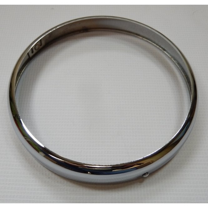 Lucas Pattern 7" Chrome Headlight Rim Lucas Replacement For Part No 553248