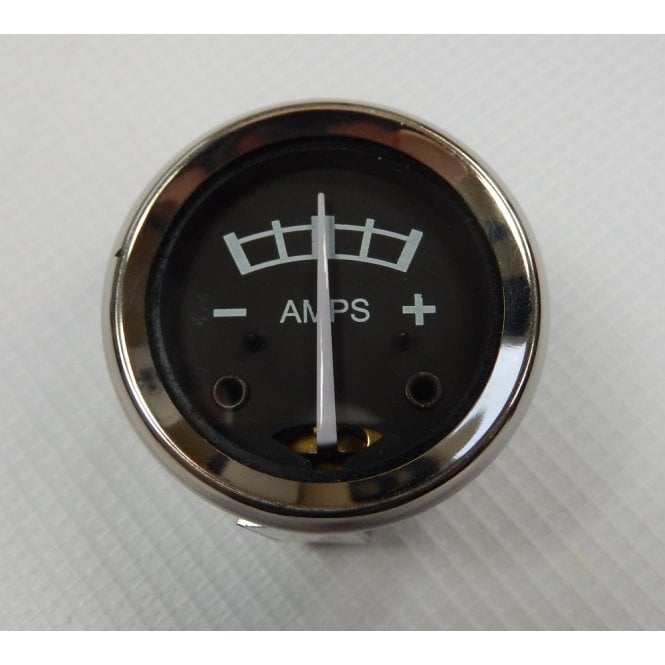 Lucas Pre-Scale Ammeter for Classic Motorcycle 1 3/4