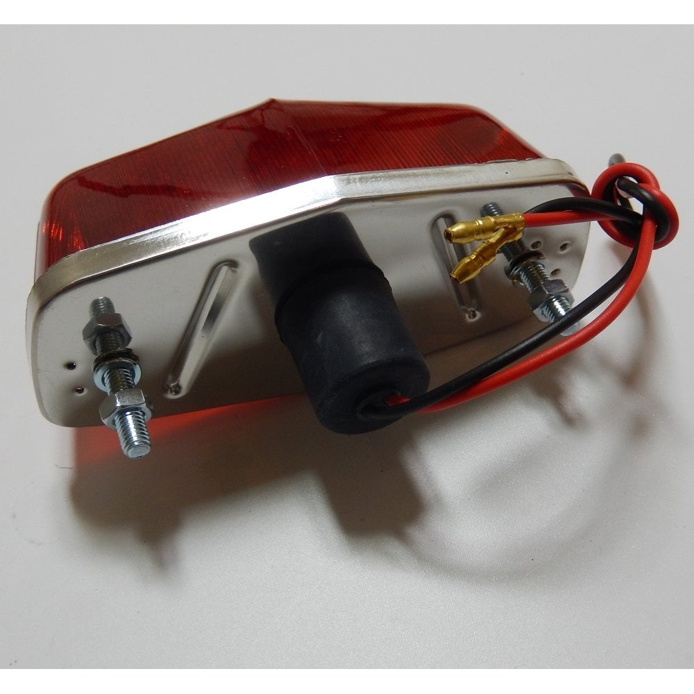 Bike Cafe Racer Motorcycle Stop Brake Light Rear Lamp Lucas Style LED