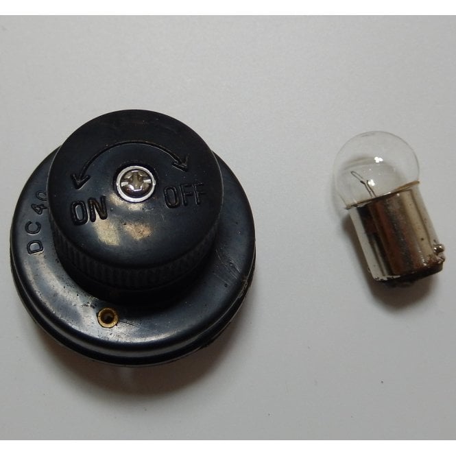Lucas Type DC40 Inspection Instrument Switch Complete With Bulb
