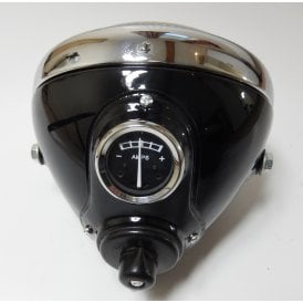 Lucas Type MU42 6½" Headlamp for Complete for Classic Motorcycle