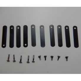 Lycett Saddle Universal Set of Securing Tabs & Rivets Made in UK