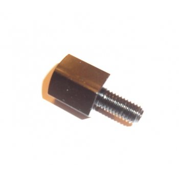 Mirror Adaptor 10mm - 8mm Finished in Black