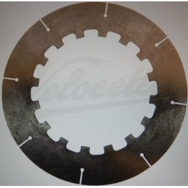 Norton, AMC Steel Clutch Plate 3/8" Slotted Made in England