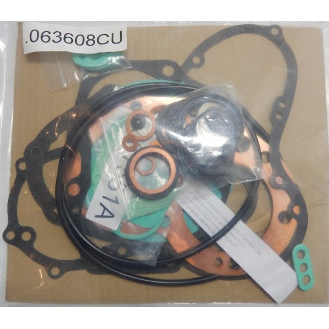 Norton Commando 750 Fastback Full Gasket Set Copper Head Gasket Fits Models 1968-1973