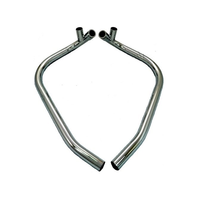 Norton Commando MKIIA Balanced Down Pipes Made in UK OEM No 06-3397, 06-3398