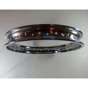 Norton Dominator / Commando Triple Chrome Jones Wheel Rim WM2x19x40