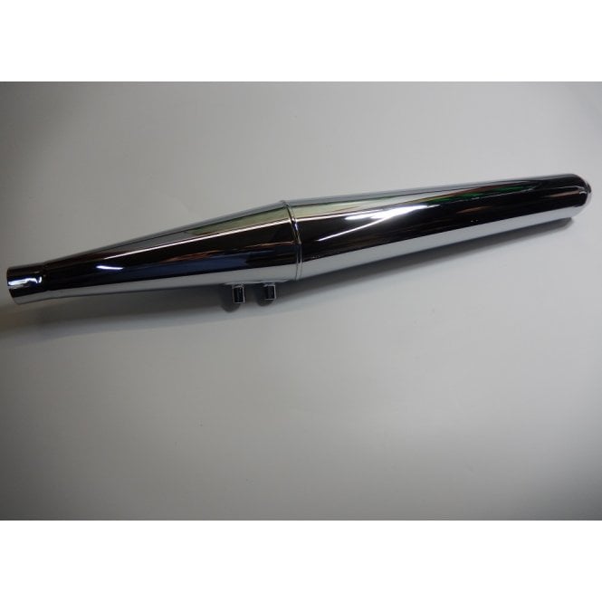 Norton Interstate Chrome Silencer Made in England