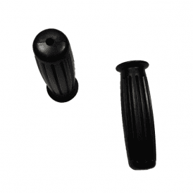 Pair of Genuine AMAL Handlebar Grips 7/8" Black Embossed AMAL  