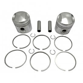 Piston Set Triumph 3TA Ratio - 7.5-1 58.25mm +20 Size UK Made