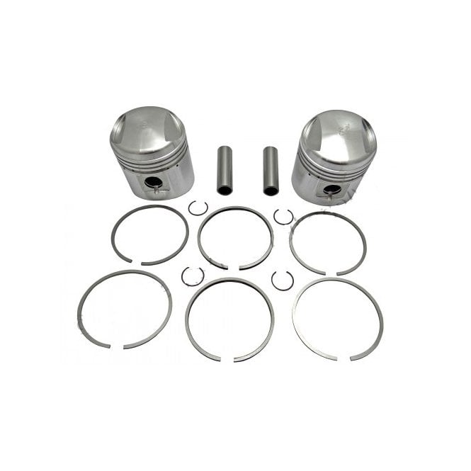 Triumph Piston Set 3TA Ratio - 7.5-1 58.25mm STD Size UK Made