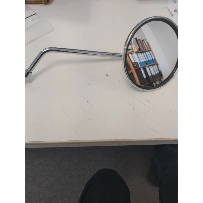 RIGHT Hand High Quality Chrome Mirror 8mm E9 Stamped