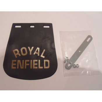 Royal Enfield Mudflap Suitable For Front & Rear Mudguards complete with Mounting