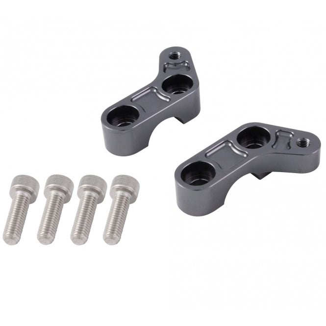 Sat-Nav / Phone Handlebar Clamp Accessory Mount M6 X 1.0 Pitch for 22mm Handlebars