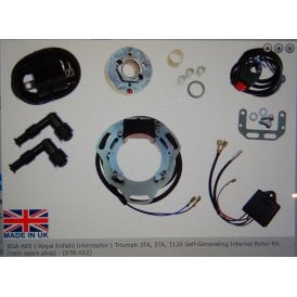 Self-Generating Internal Rotor Kit For BSA A65, B25, B40, B50, C15, Triumph 3TA, 5TA, T120, T140