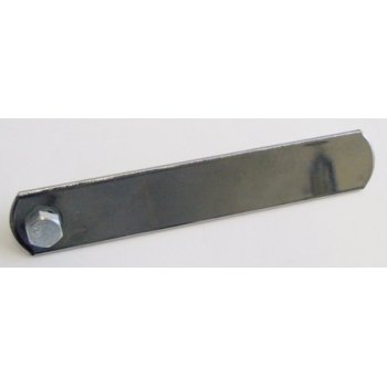 Silencer Bracket Universal for Classic Motorcycle 6" Long Chrome Plated
