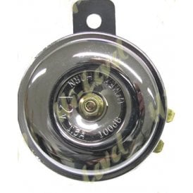 Small Classic Motorcycle Horn 12v Chrome Volts Universal for 75mm Diameter