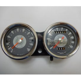 Genuine Smiths Magnetic Speedometer 0-120 MPH & Tachometer New Old Stock Matching Set