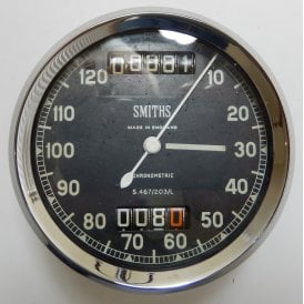 Genuine Smiths Speedometer 0 -120 MPH No S.467/203/L Fully Refurbished & Rebuilt 