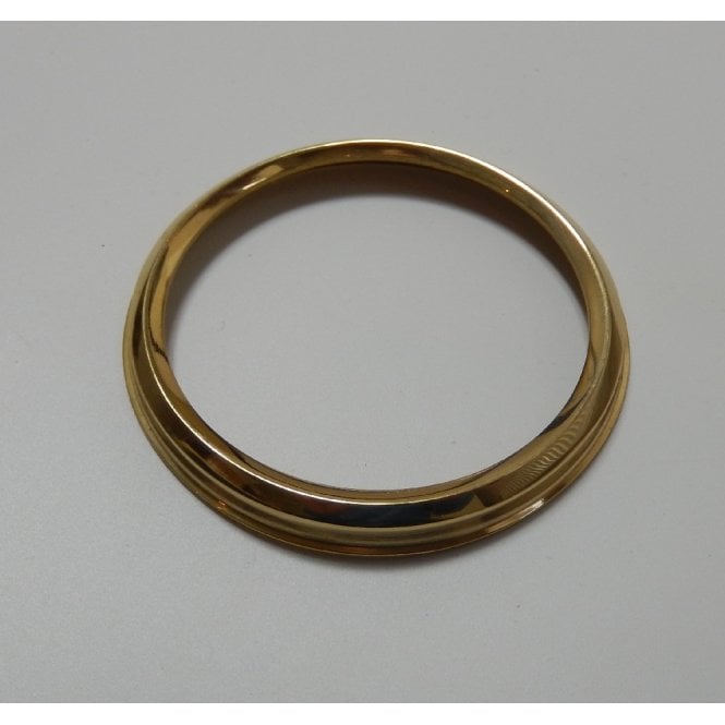 Smiths Instruments Smiths Brass Speedometer Chrome Bezel Screw on Flanged Type Made in UK