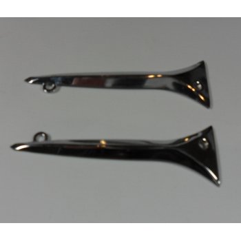 Triumph 3TA/5TA Chrome Nacelle Flash Left & Right Hand OEM No 97-0877, 97-0878