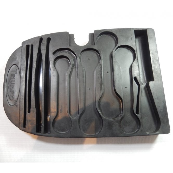 Triumph 3TA, 5TA Rubber Under Seat Tool Tray OEM No 82-4319