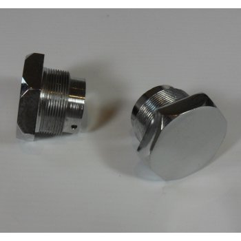 Triumph 3TA/5TA/T100 Chrome Fork Top Nut Sold as a Single OEM No 97-1065