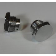 Triumph 3TA/5TA/T100 Chrome Fork Top Nut Sold as a Single OEM No 97-1065