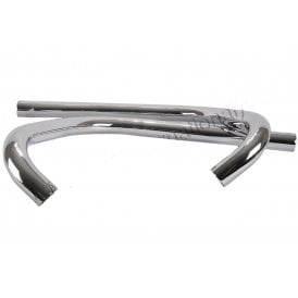 Triumph 500 Dynamo Rigid Frame Down Pipes OEM 70-1520/1519 Made in England