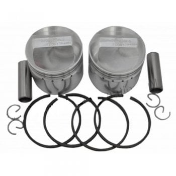 Triumph 500cc Piston Set Standard Size Made in UK L F Harris Piston Set 1968 on