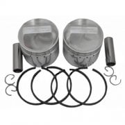 Triumph 500cc Piston Set Standard Size Made in UK L F Harris Piston Set 1968 on