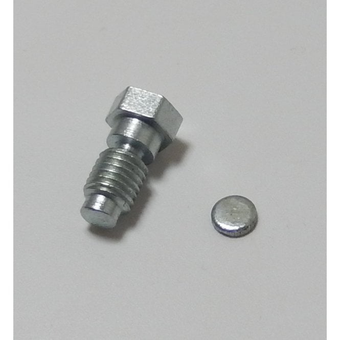 Triumph 650,750cc unit twins / BSA Steering Lock Grub Screw & Disc OEM No 21-0578