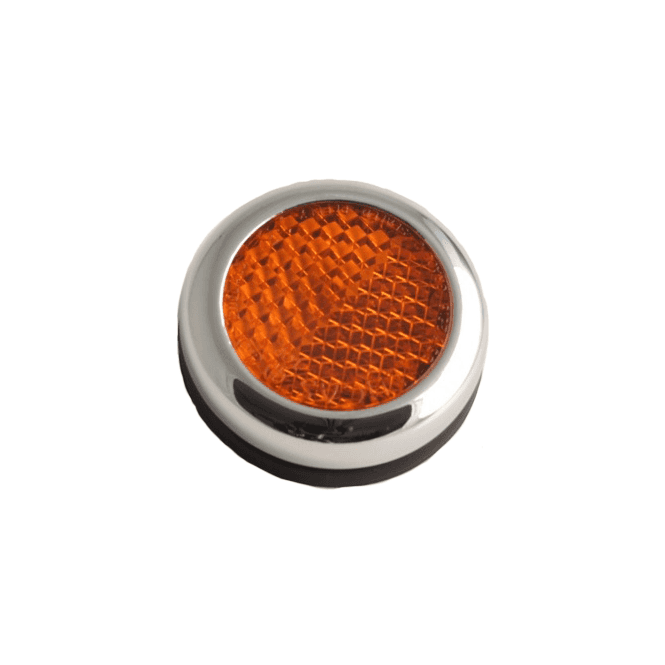 Triumph Bonneville Reflector With Chrome Surround for Classic Motorcycle 