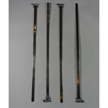 Triumph & BSA Fork Gaiter Straps Set of 4 Stainless Steel Made in UK