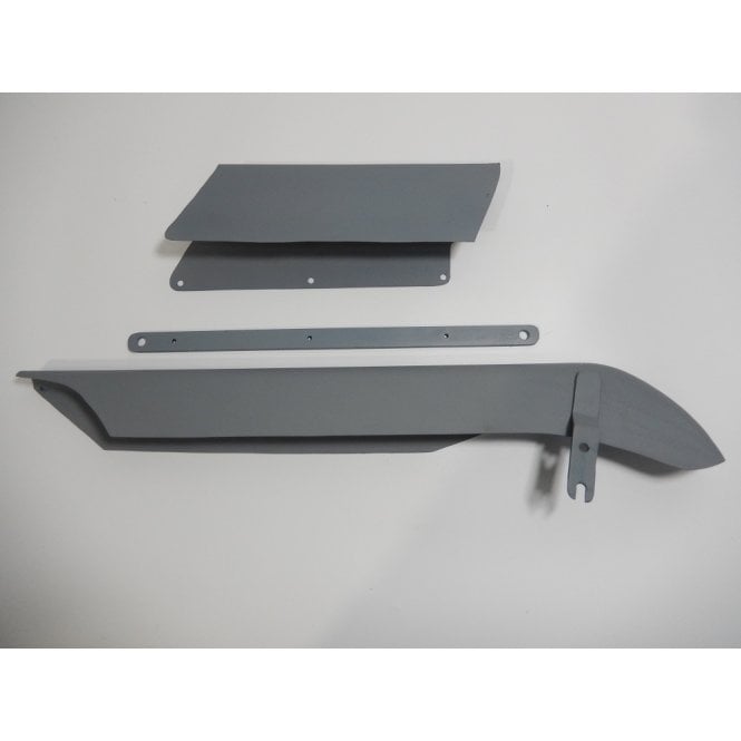 Triumph Classic BSA M20, M31, M33 Chain Guard Set Grey Primed 3 Piece 
